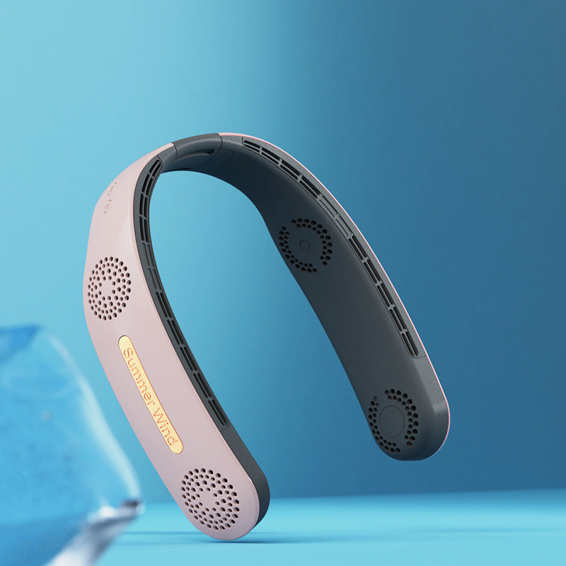 BreezeGo™ | Ventilador de Cuello Sin Manos para Calor Extremo